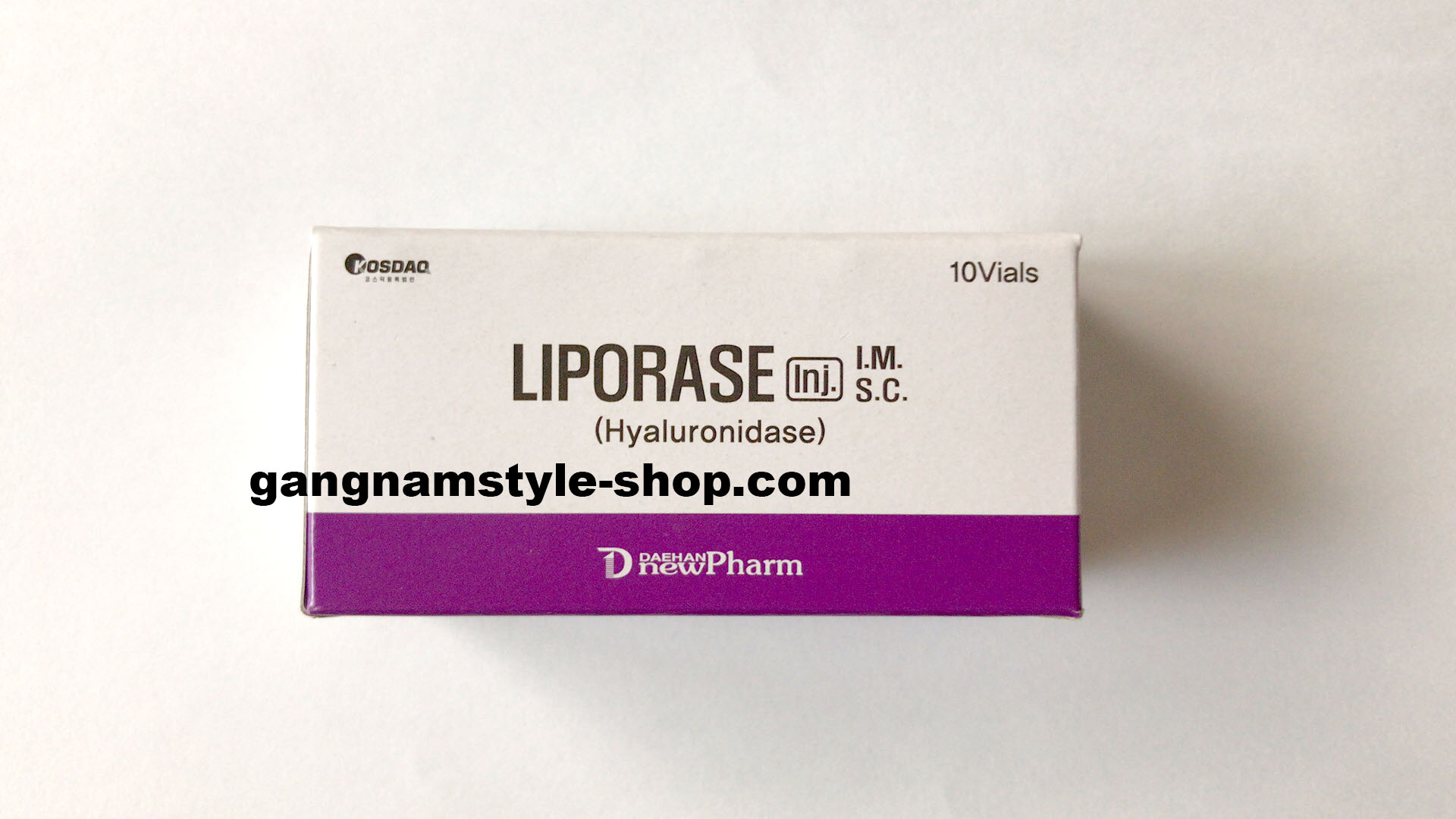 Liporase Hyaluronidase dissolve hyaluronic acid dermal fillers that